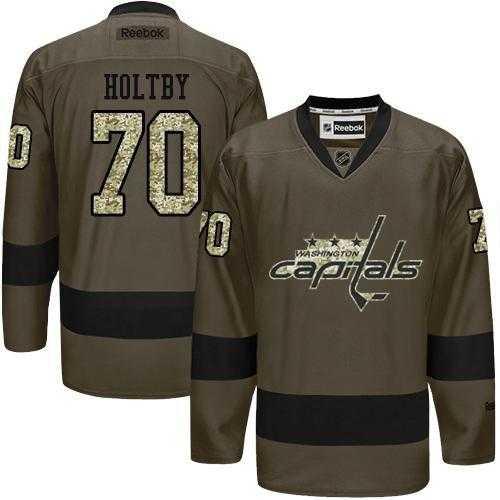 Glued Washington Capitals #70 Braden Holtby Green Salute to Service NHL Jersey,We sell and wholesale Glued Washington Capitals #70 Braden Holtby Green Salute to Service NHL Jersey on line form chian!